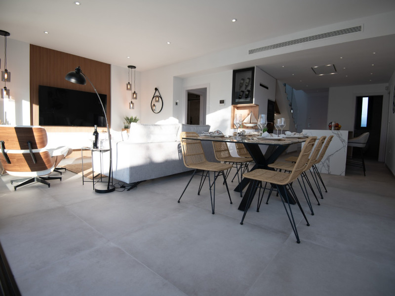 New Build Townhouse 3 Beds San Javier with Private Pool and Solarium