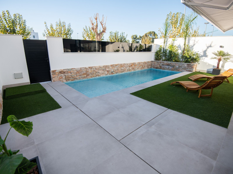 New Build Townhouse 3 Beds San Javier with Private Pool and Solarium
