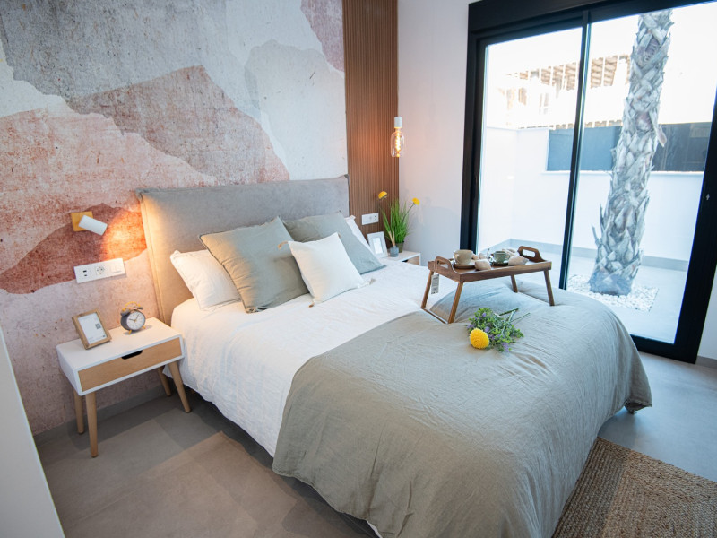 New Build Townhouse 3 Beds San Javier with Private Pool and Solarium