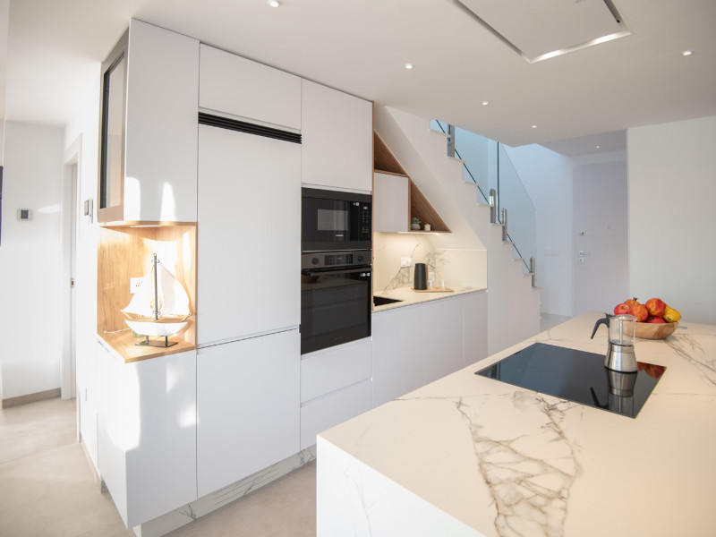 New Build Townhouse 3 Beds San Javier with Private Pool and Solarium