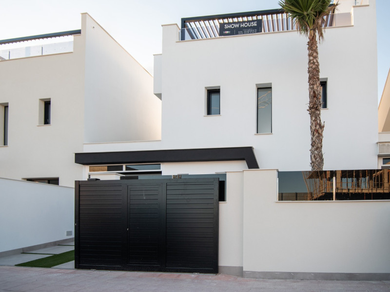 New Build Townhouse 3 Beds San Javier with Private Pool and Solarium