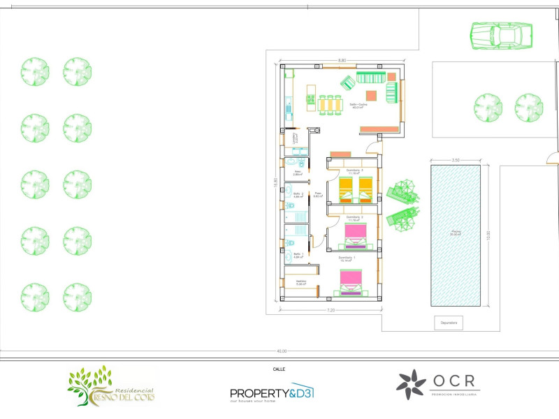 Villa en venta en Calasparra zona 30420