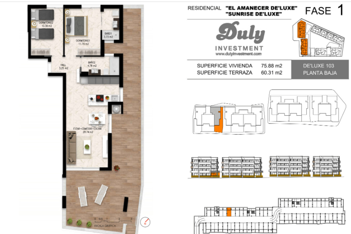 Orihuela Apartment 2 Beds, 2 Baths with Sea View and Pool