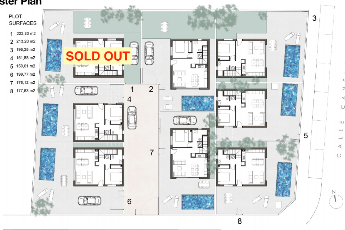 Villa en venta en Orihuela zona 03189