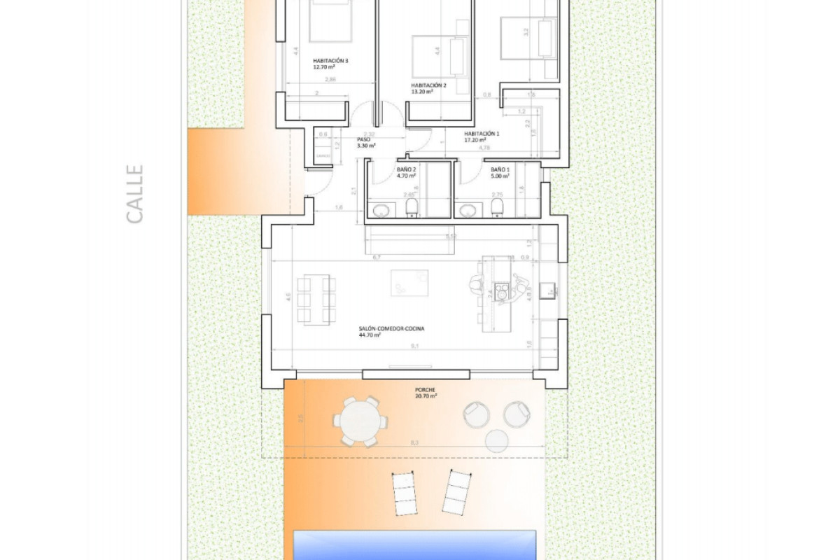Villa en venta en Monforte del Cid zona 03679