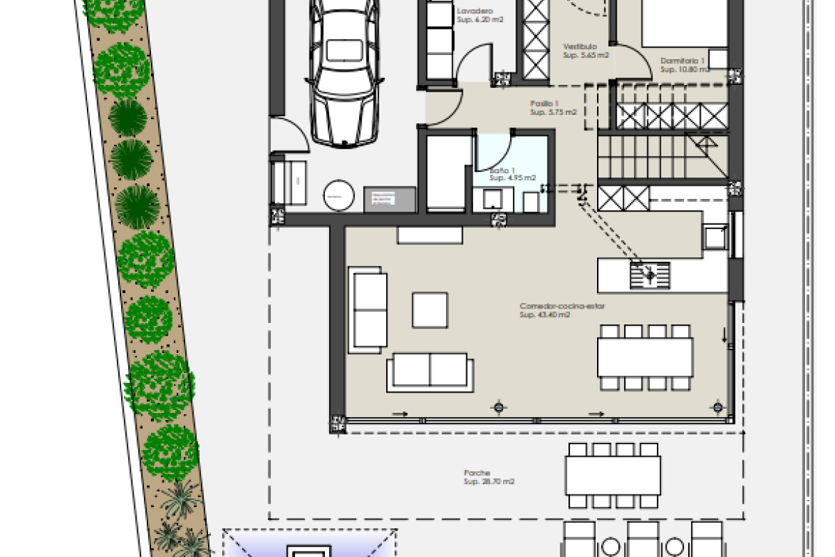 Villa en venta en Torre-Pacheco zona 30709