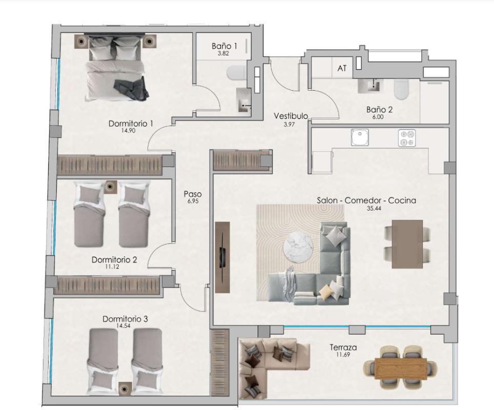 Apartamento en venta en Santa Pola zona Santa Pola