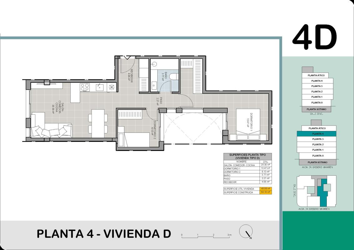 Piso en venta en Torrevieja zona Torrevieja