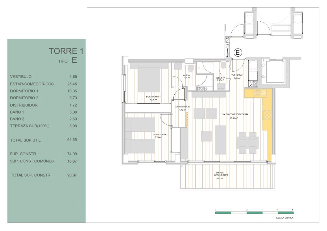 Piso en venta en Guardamar del Segura zona 03140