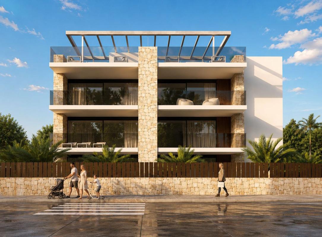 New Build Apartment 3 Bedrooms Jávea with Pool and Terrace