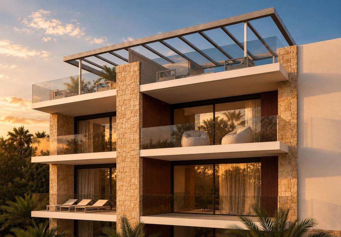 New Build Apartment 3 Bedrooms Jávea with Pool and Terrace