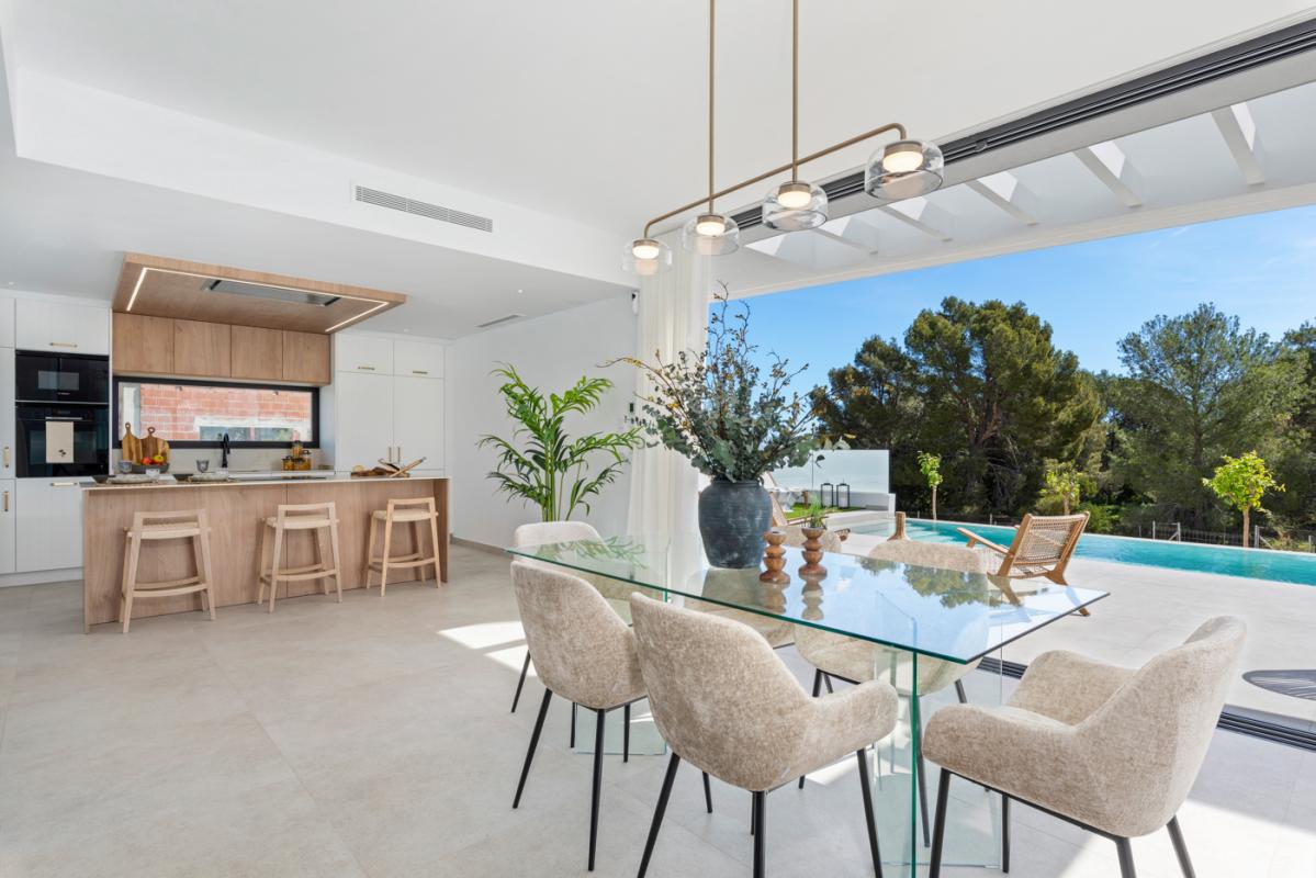 New Build Villa 3 Beds Polop with Private Pool and Views