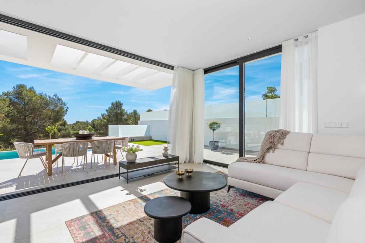 New Build Villa 3 Beds Polop with Private Pool and Views