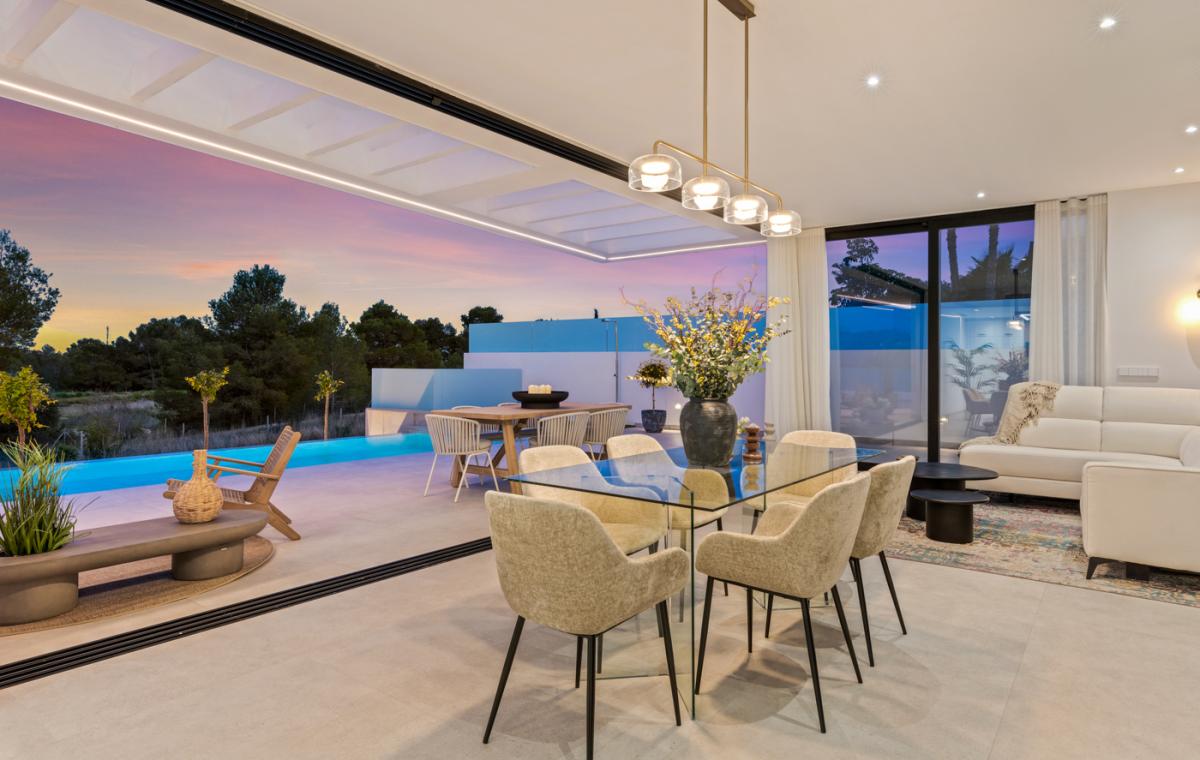 New Build Villa 3 Beds Polop with Private Pool and Views