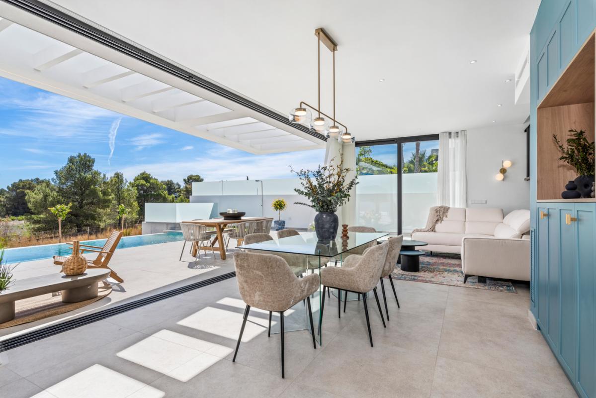 New Build Villa 3 Beds Polop with Private Pool and Views
