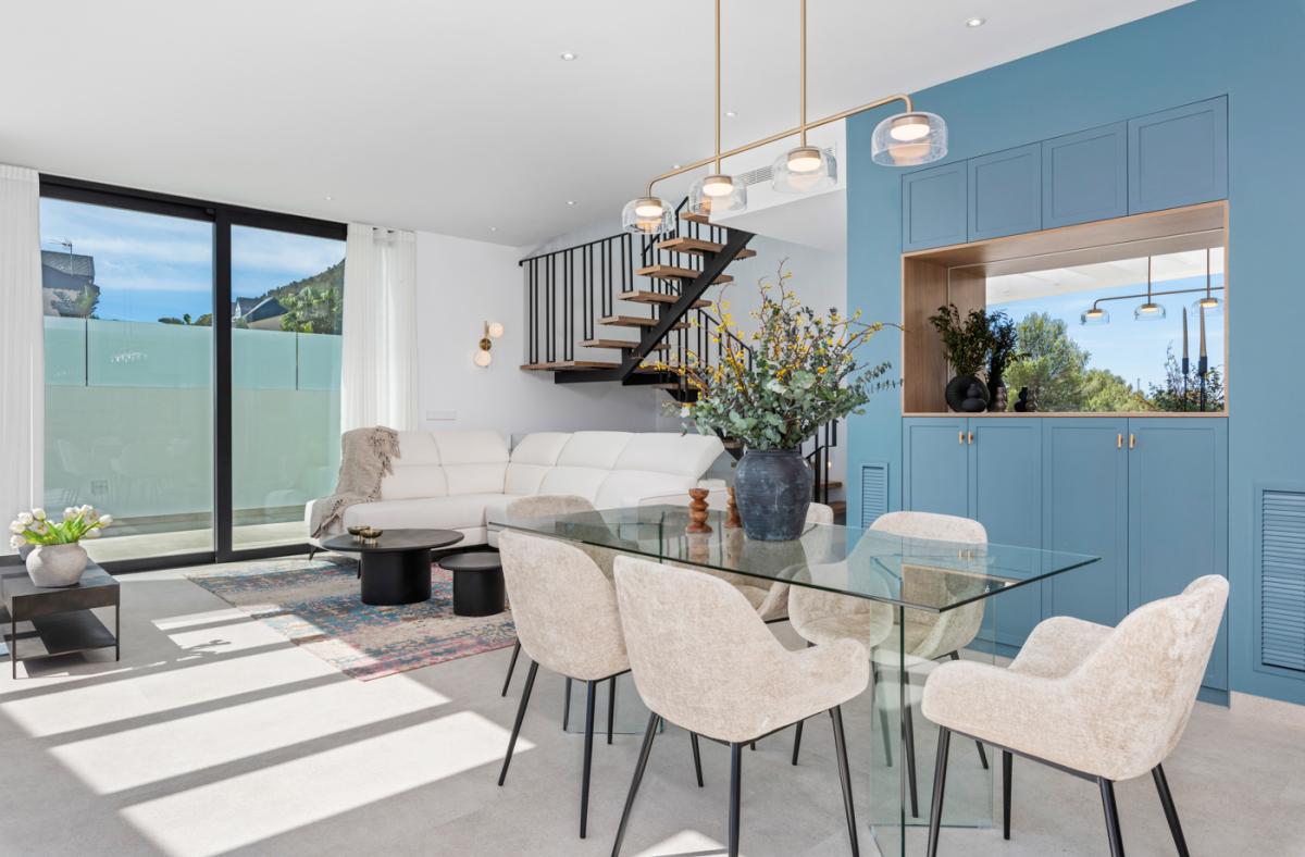 New Build Villa 3 Beds Polop with Private Pool and Views