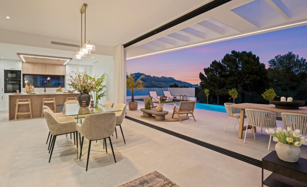 New Build Villa 3 Beds Polop with Private Pool and Views