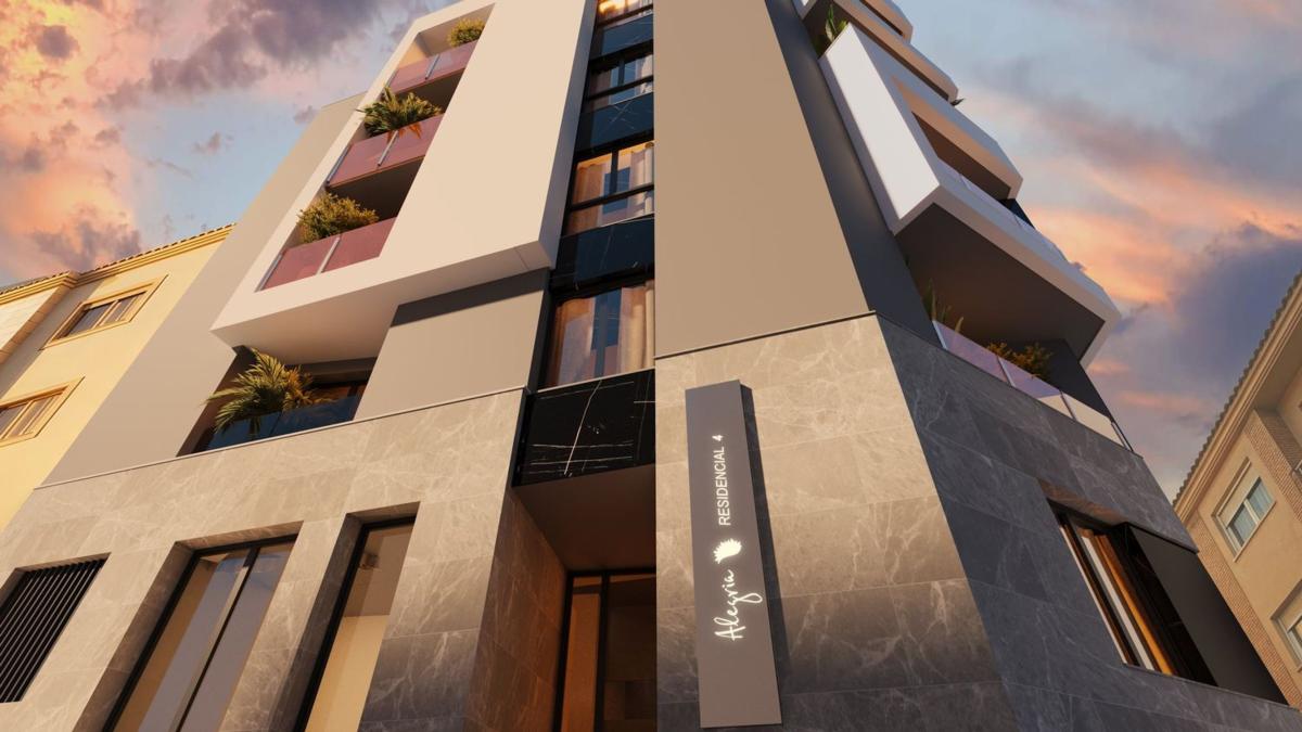 New Build Apartment 2 Bedrooms Alicante with Solarium