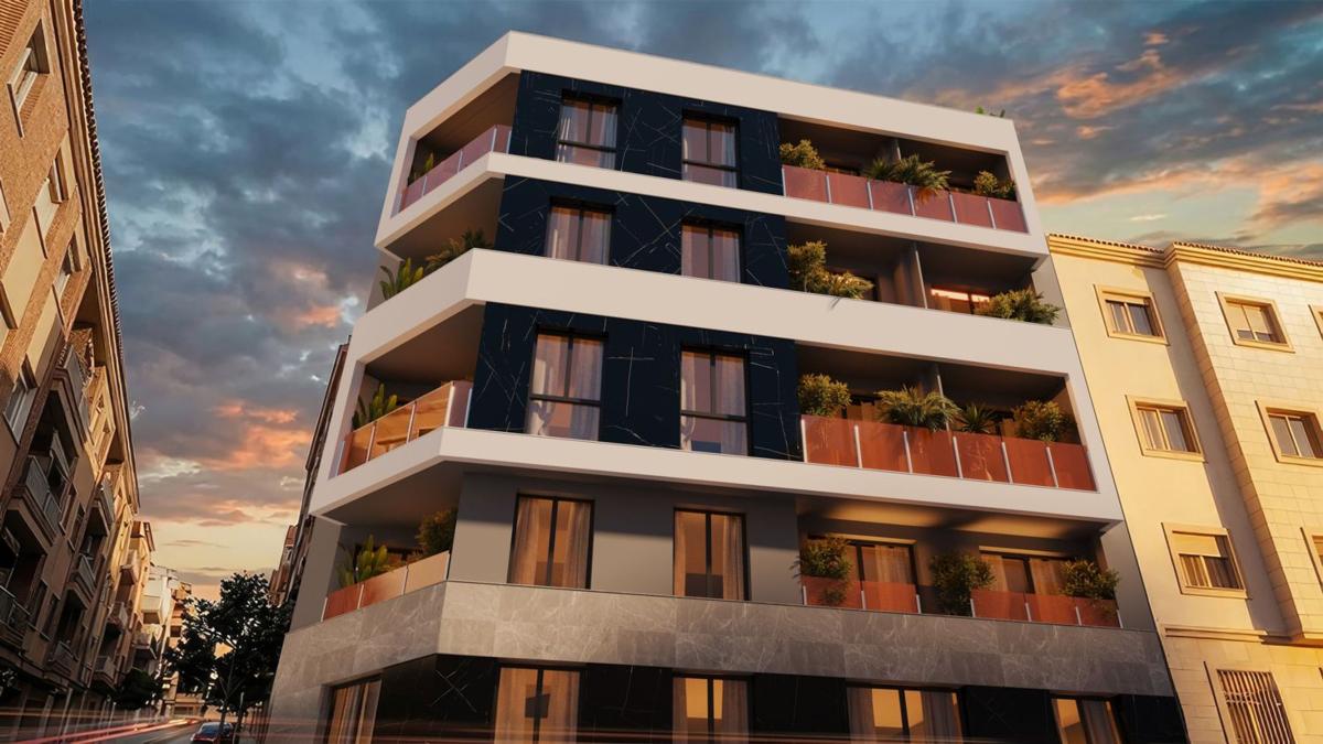 New Build Apartment 2 Bedrooms Alicante with Solarium