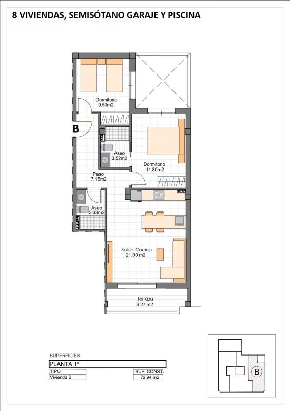 Appartement - Mazarrón — 6
