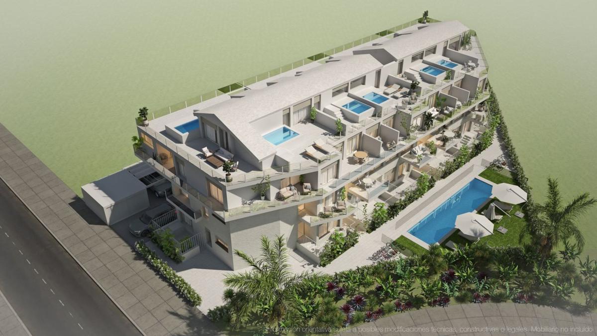New Build Apartment 2 Bedrooms Jávea with Pool and Terrace