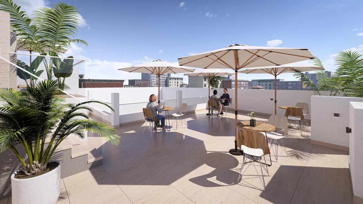 Modern Appartement 1 Slaapkamer Torrevieja met Zwembad en Solarium