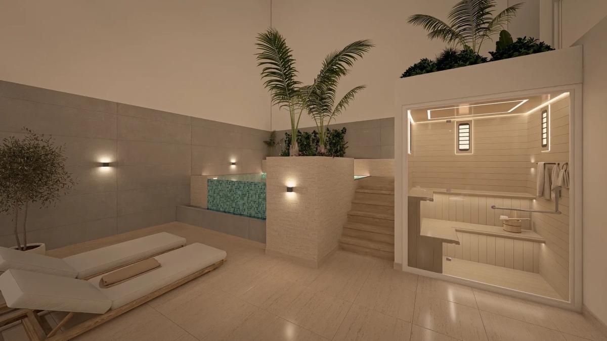 Modern Appartement 1 Slaapkamer Torrevieja met Zwembad en Solarium