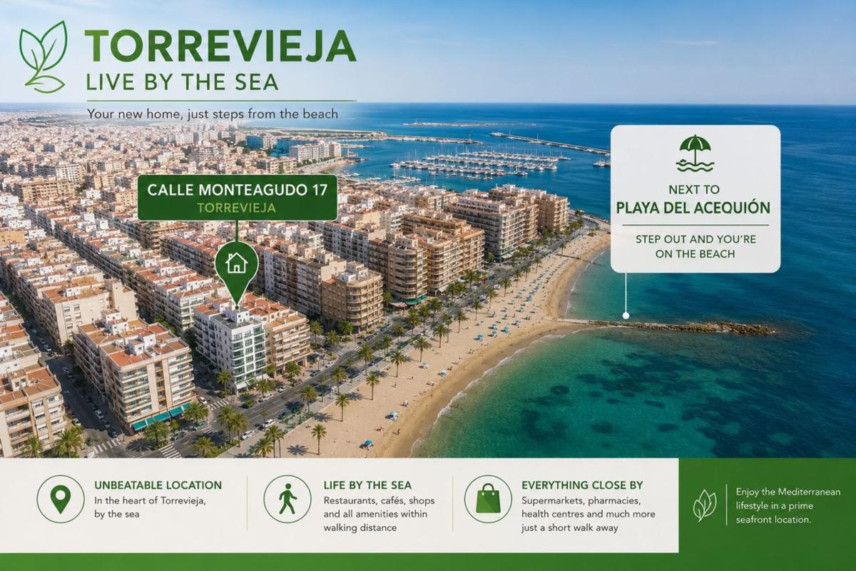 Estudio en Calle Monteagudo, El Acequión, Torrevieja — foto 2