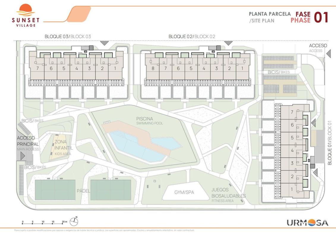 New Build Apartment, 3 Beds, Torrevieja, Community Facilities