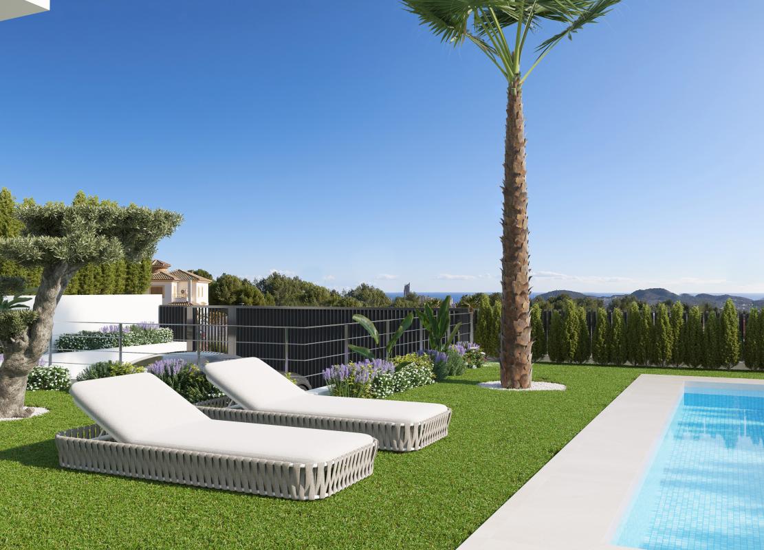 New Build Villa with 3 Bedrooms in Finestrat with Pool