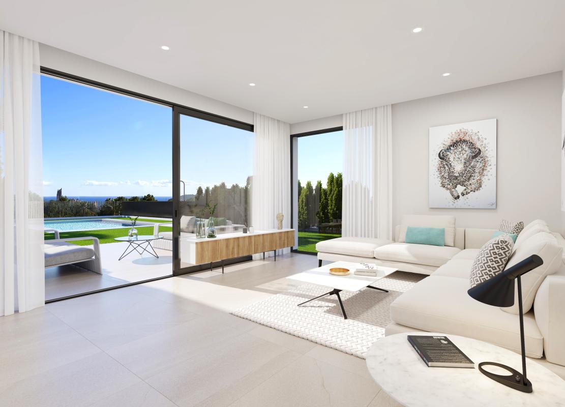 New Build Villa with 3 Bedrooms in Finestrat with Pool
