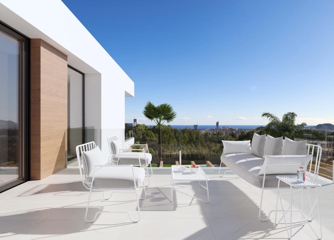 New Build Villa with 3 Bedrooms in Finestrat with Pool
