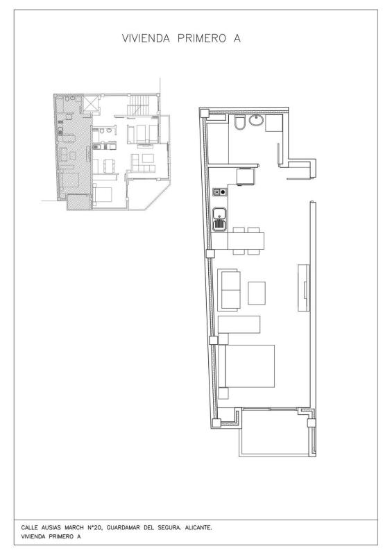 Estudio en Calle Ausiàs March, 20, Zona Pueblo, Guardamar del Segura